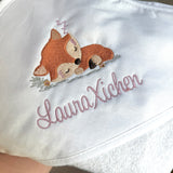 Badehandtuch „schlafender Fuchs“