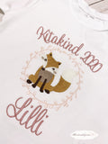Shirt Kitakind „Fuchs“ Mädchen