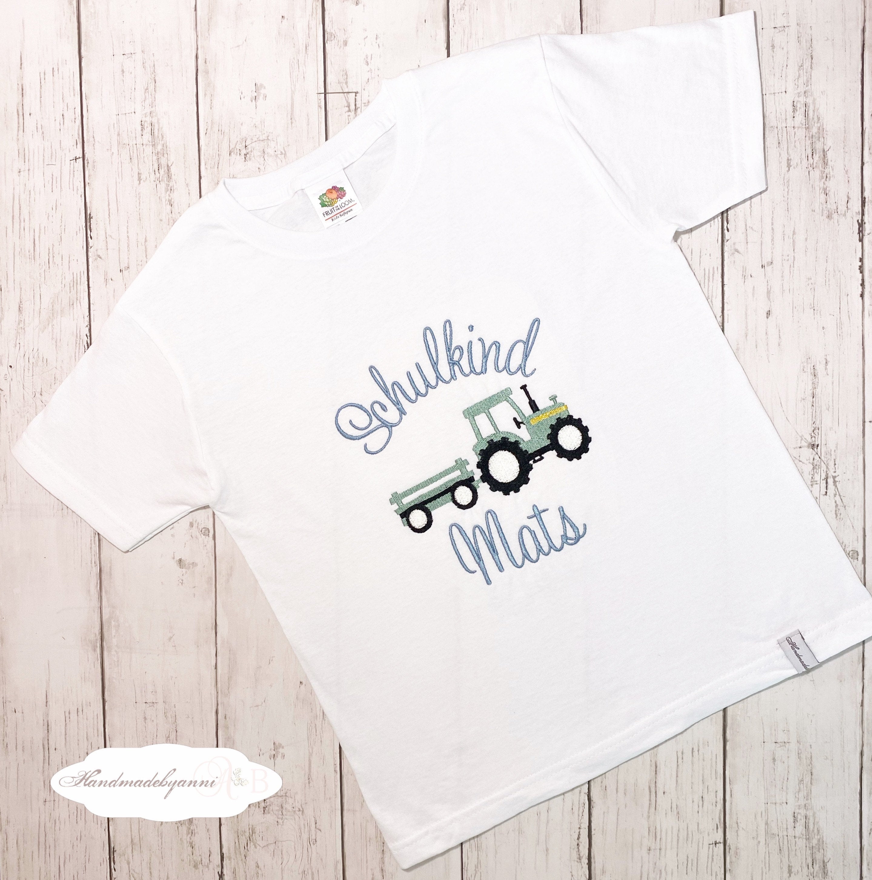 Shirt Einschulung „Traktor“