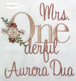 Geburtstagsshirt „Mrs. ONEderful“